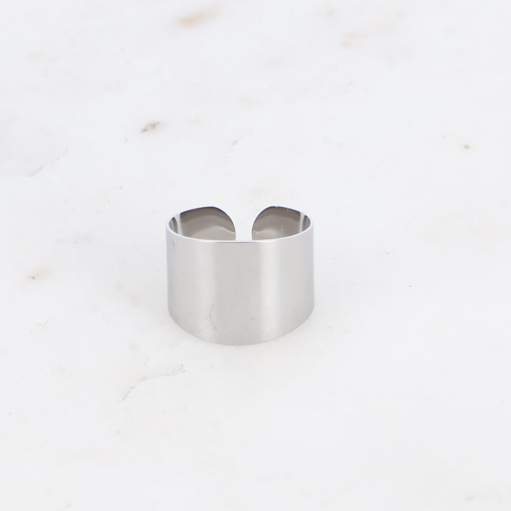 BAGUE LARGE AMARYLLIS - ANNEAU LISSE