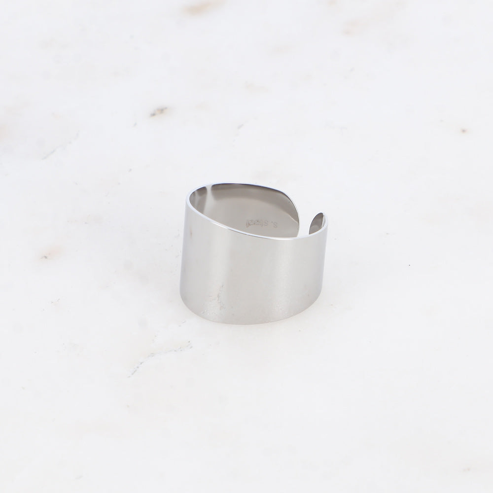 BAGUE LARGE AMARYLLIS - ANNEAU LISSE
