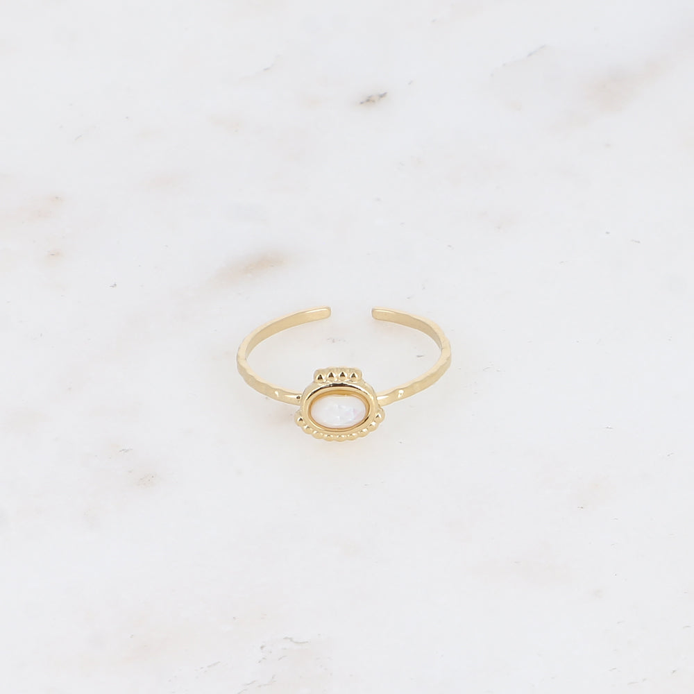 BAGUE FINE LUNATES / DIFFERENTES COULEURS