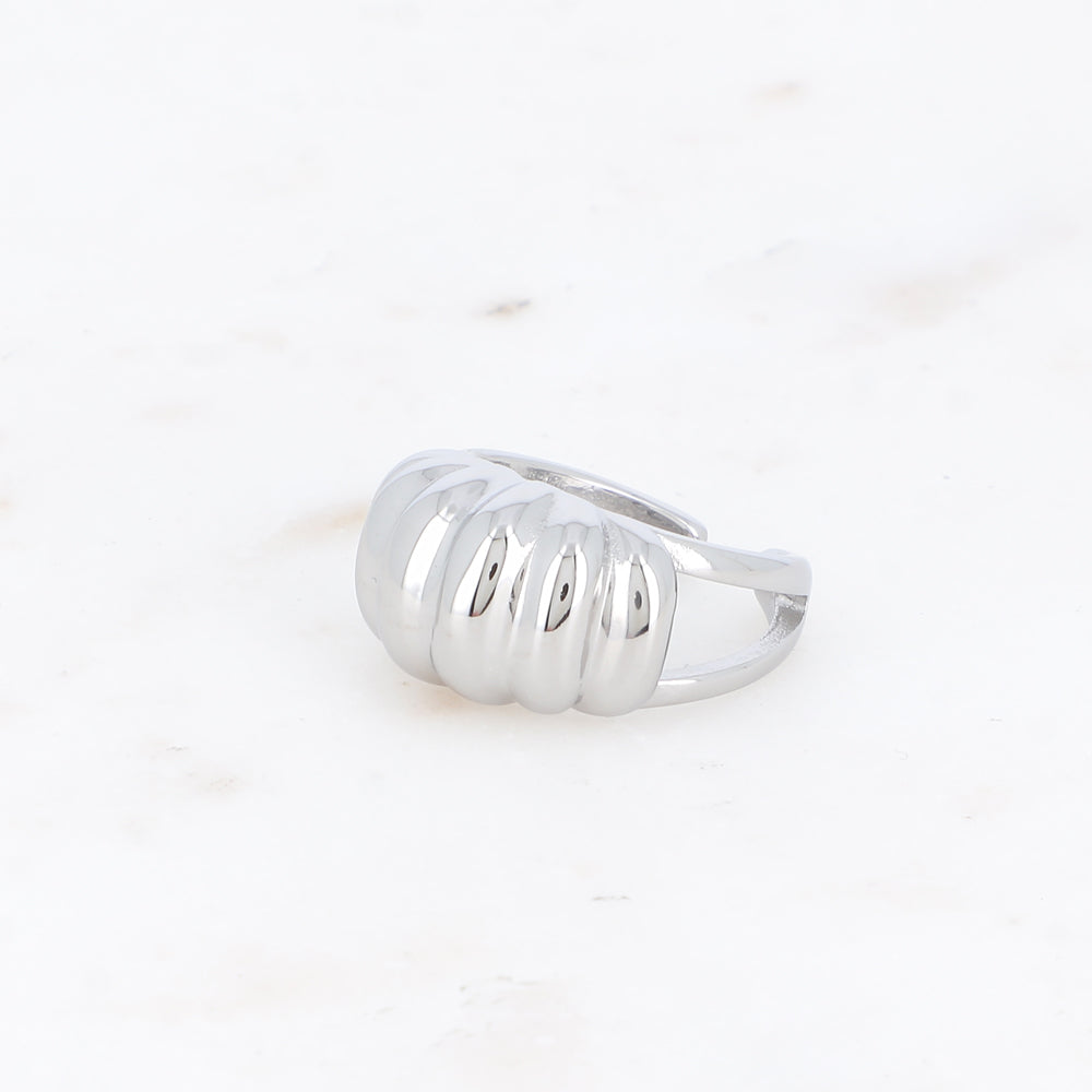 BAGUE ALBA / DORE OU ARGENT