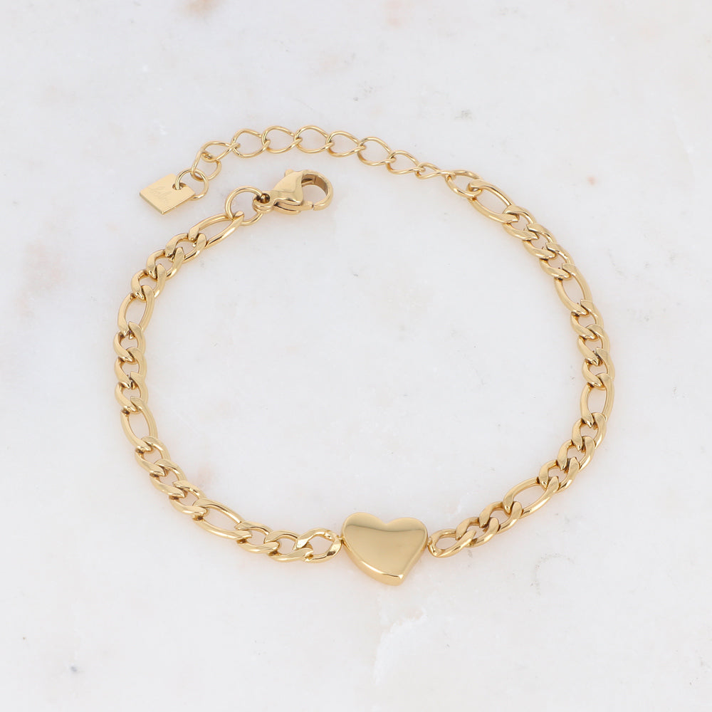 BRACELET HANS / DORE OU ARGENT