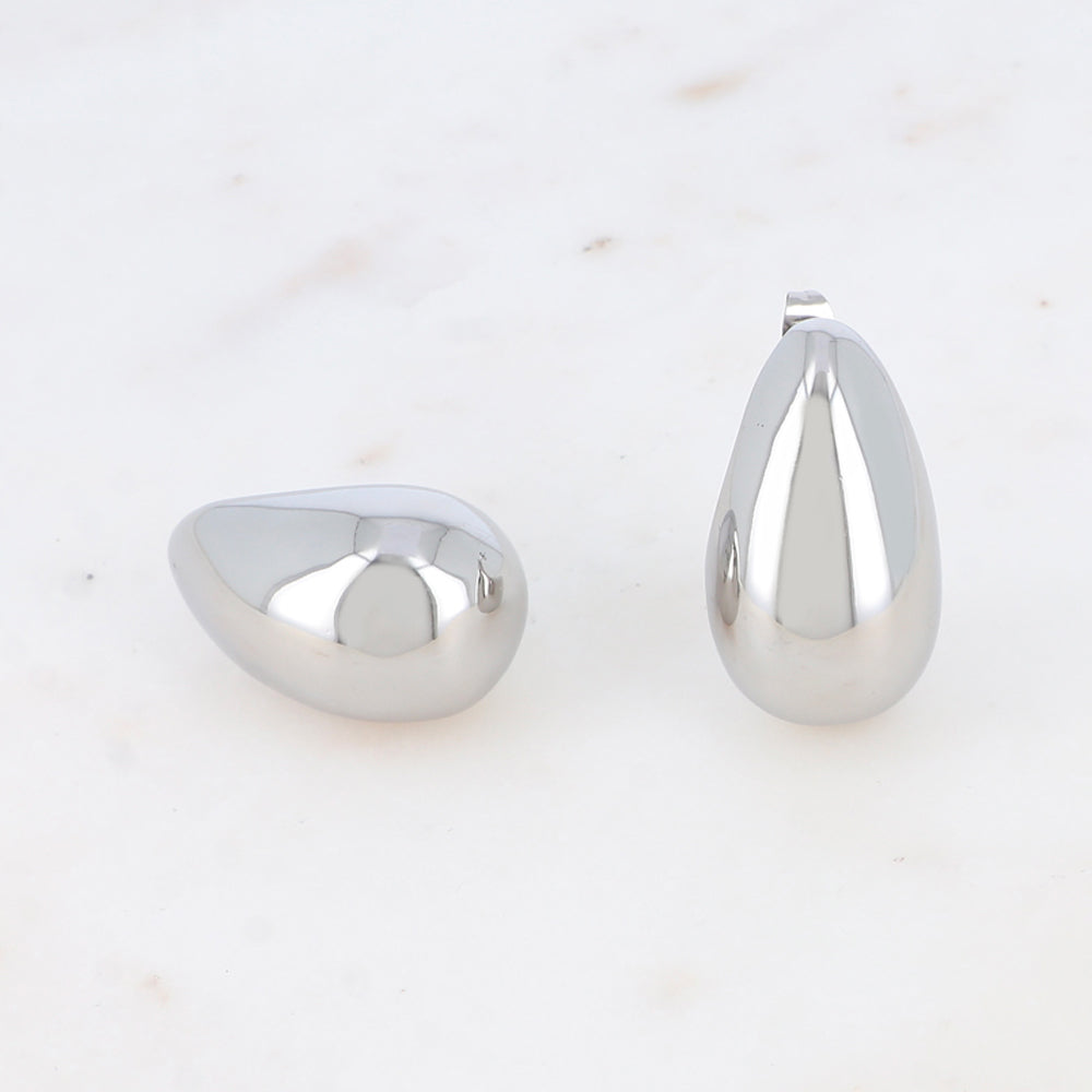 BOUCLES PUCES - GOUTTE CREUSE LISSE
