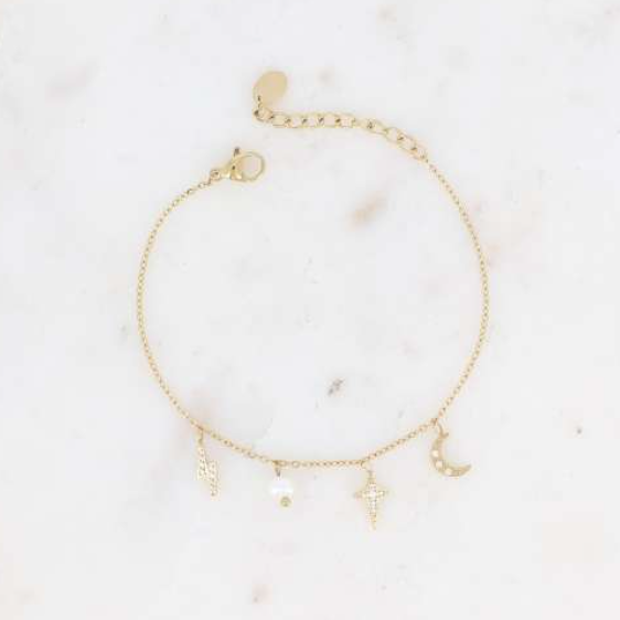 BRACELET TIFANNY / DORE OU ARGENT