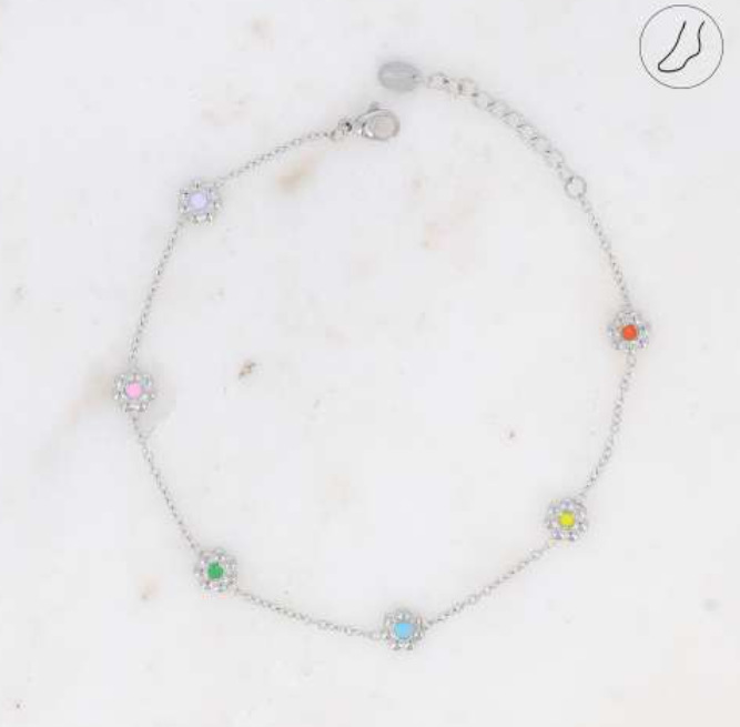 BRACELET DE CHEVILLE MARGUERITINE