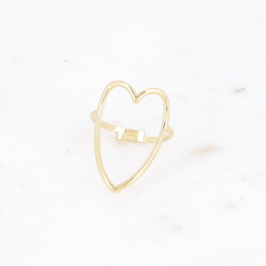 BAGUE - GRAND COEUR FIN AJOURE