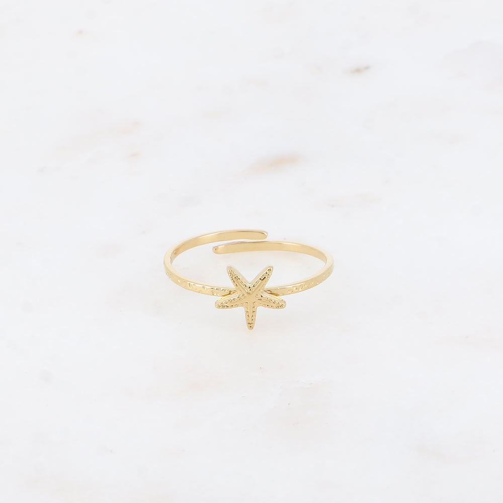 BAGUE - PETITE ETOILE DE MER