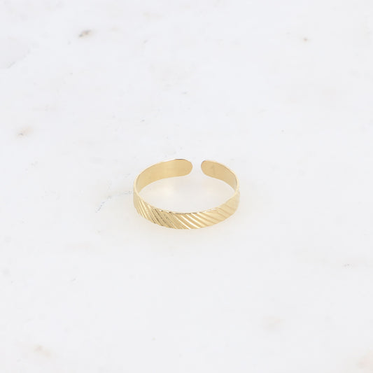 BAGUE CALLIOPEE / DORE OU ARGENT