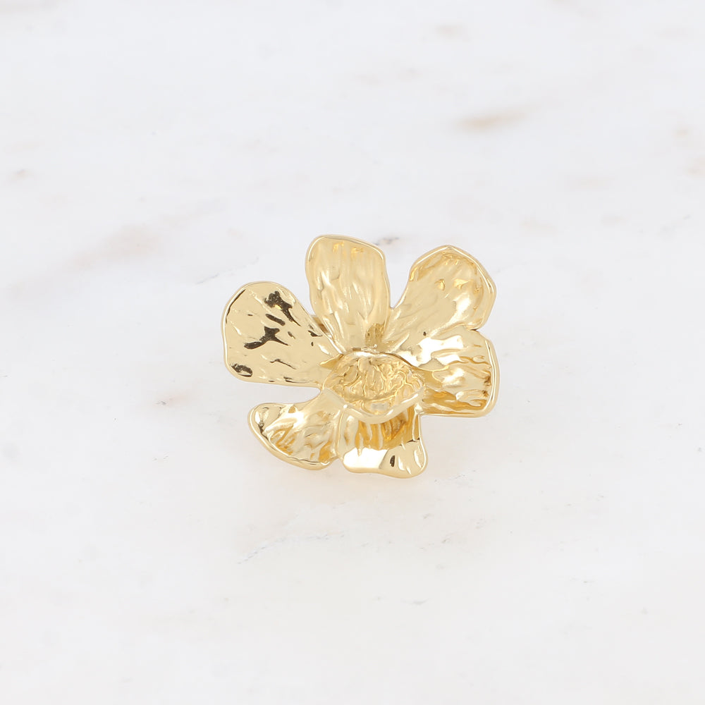 BAGUE ELIANE - FLEUR TEXTUREE