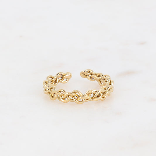 BAGUE - IAGO / DORE OU ARGENT