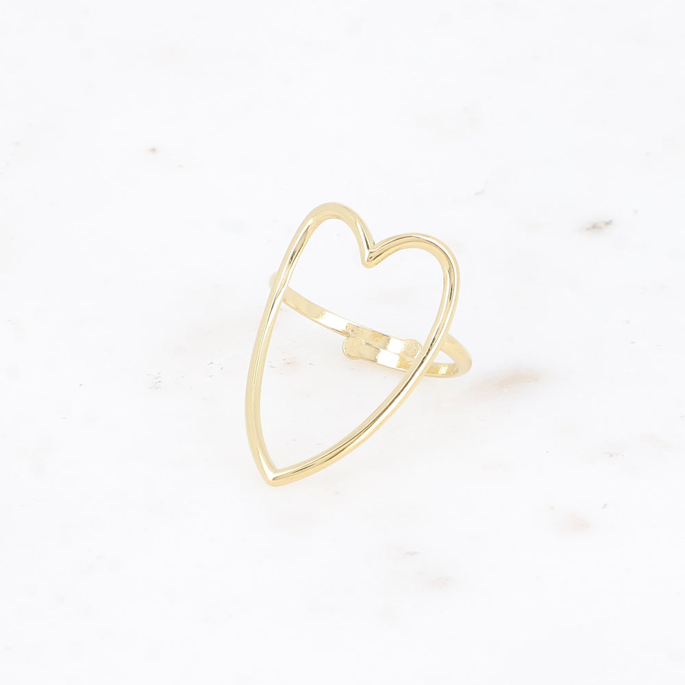 BAGUE - GRAND COEUR FIN AJOURE