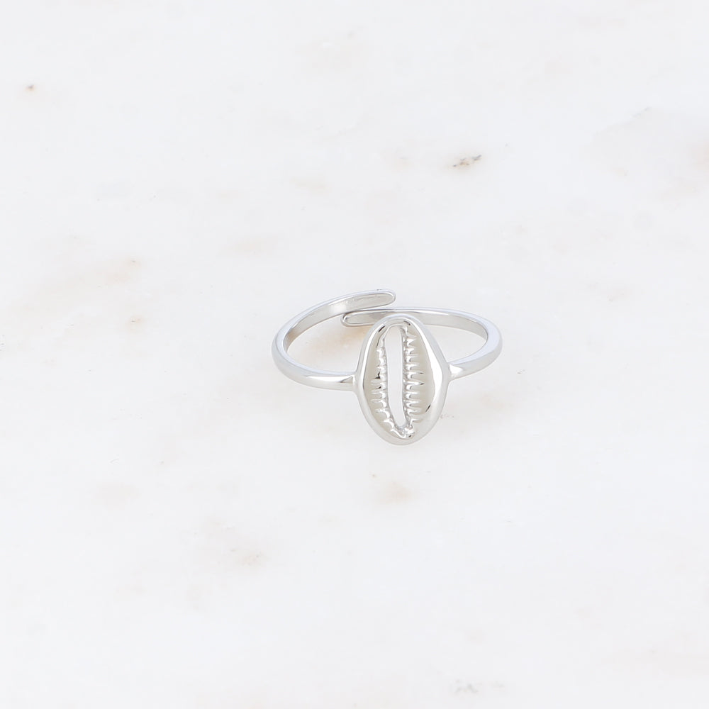 BAGUE - PETIT CAURI / DORE OU ARGENT