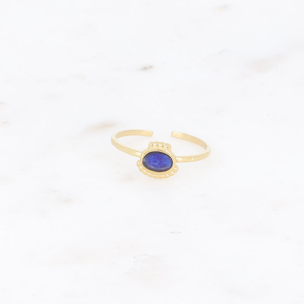 BAGUE FINE LUNATES / DIFFERENTES COULEURS