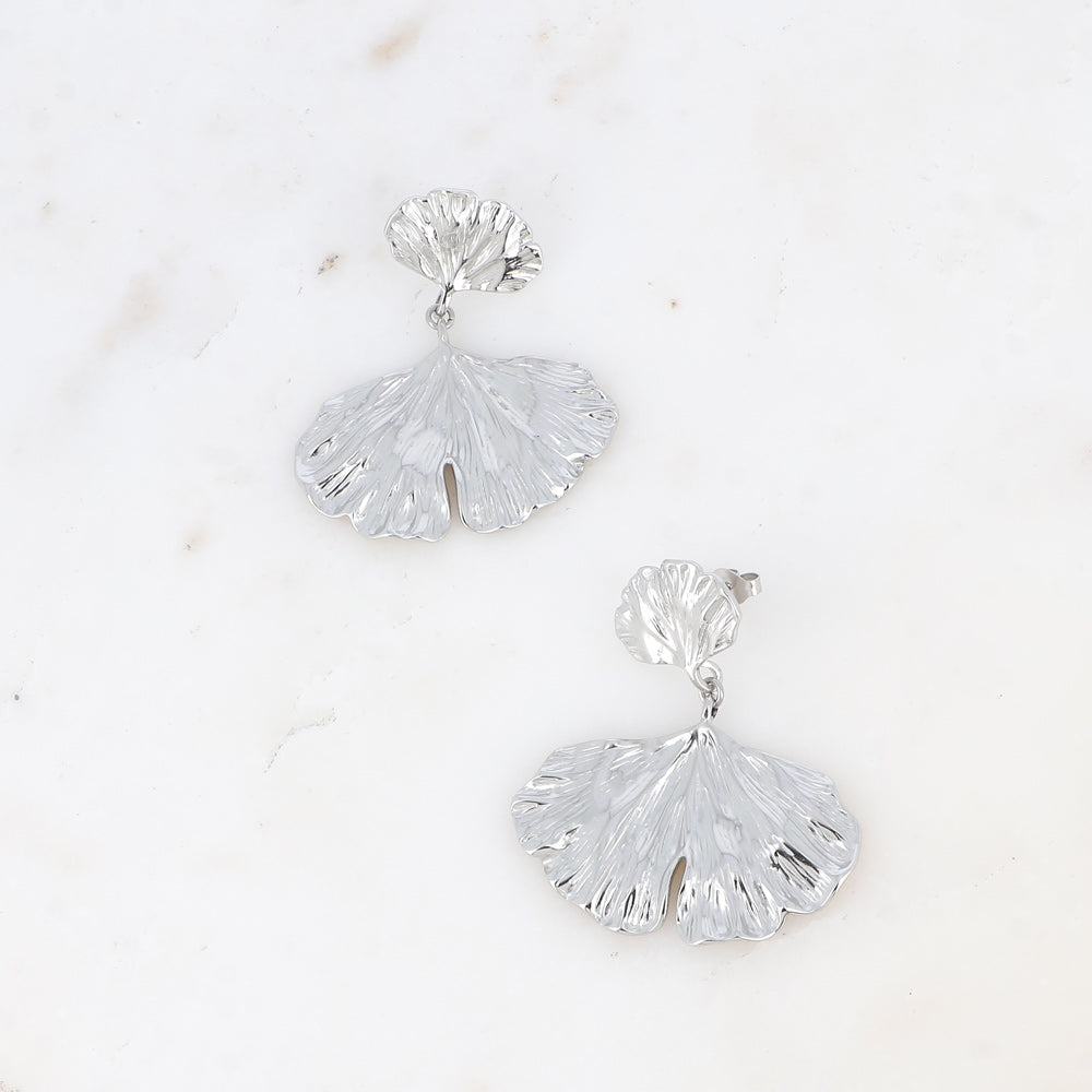 BOUCLES PENDANTES SIERRA / DORE OU ARGENT