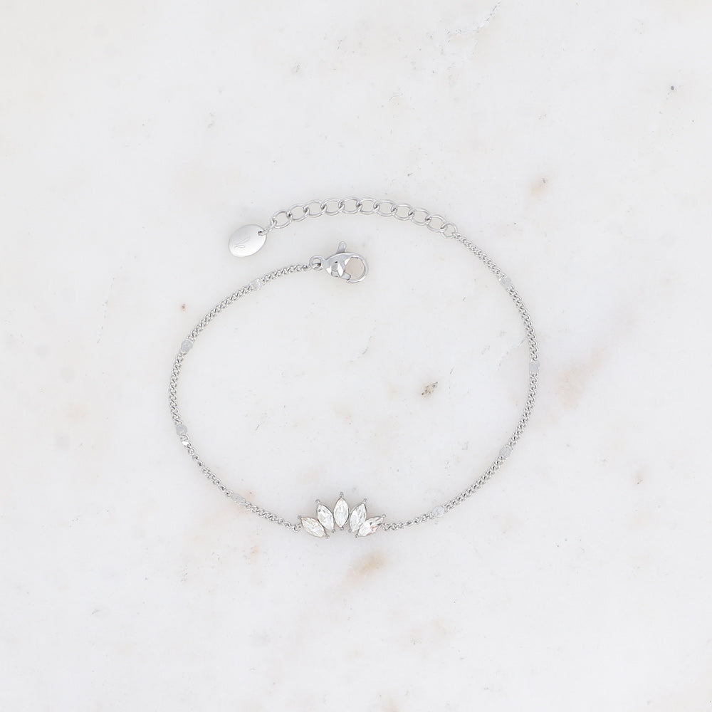 BRACELET - FEUILLAGE CRISTAL