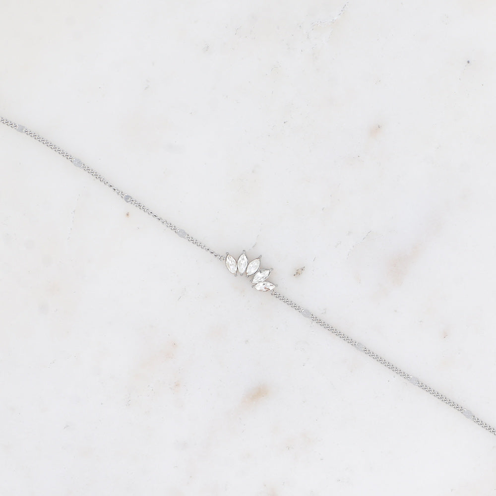 BRACELET - FEUILLAGE CRISTAL