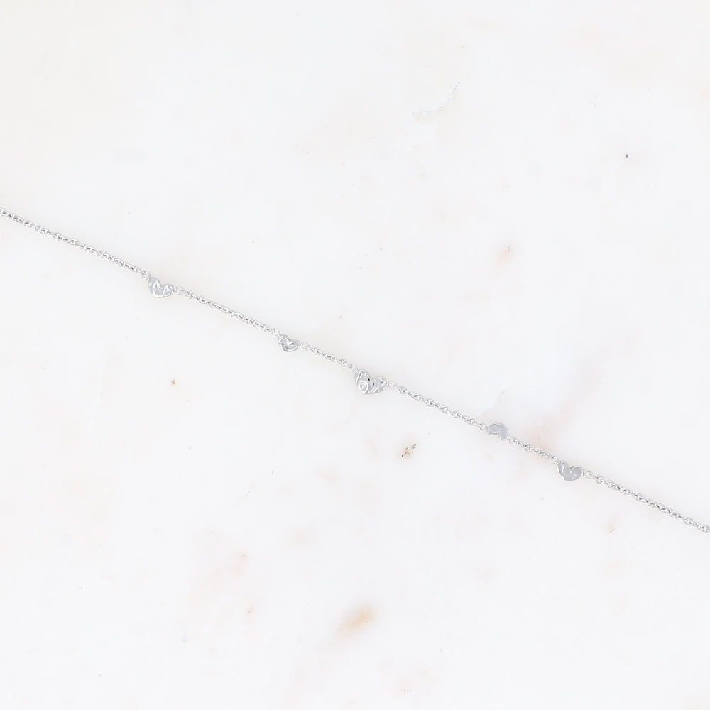 BRACELET GAMSE - PETITS COEURS TEXTURES