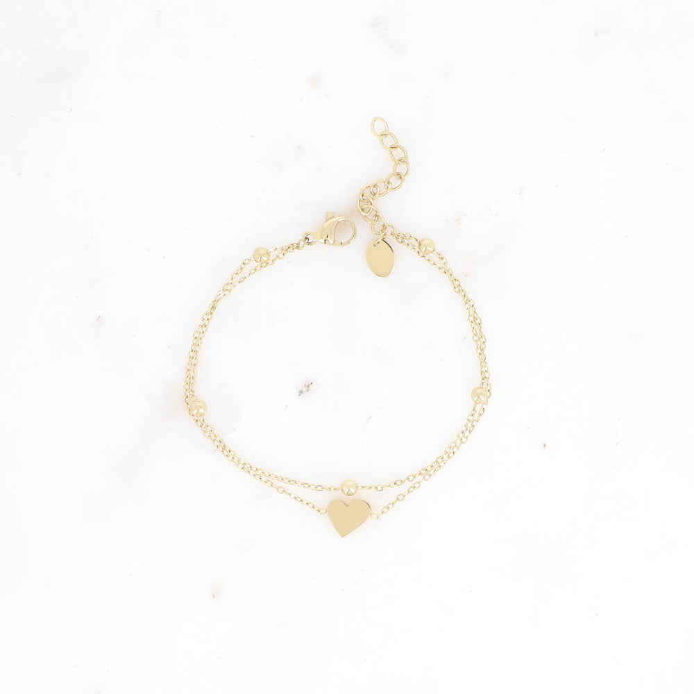 BRACELET MULTIRANGS / DORE OU ARGENT