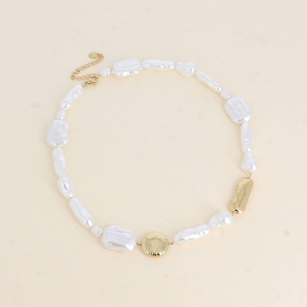 COLLIER SUR CABLES AELYSA / DORE OU ARGENT