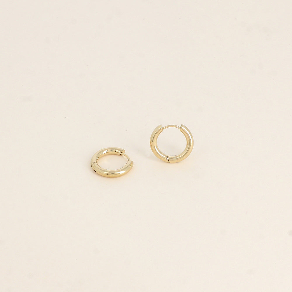 CREOLES - ANNEAU SIMPLE / DORE OU ARGENT