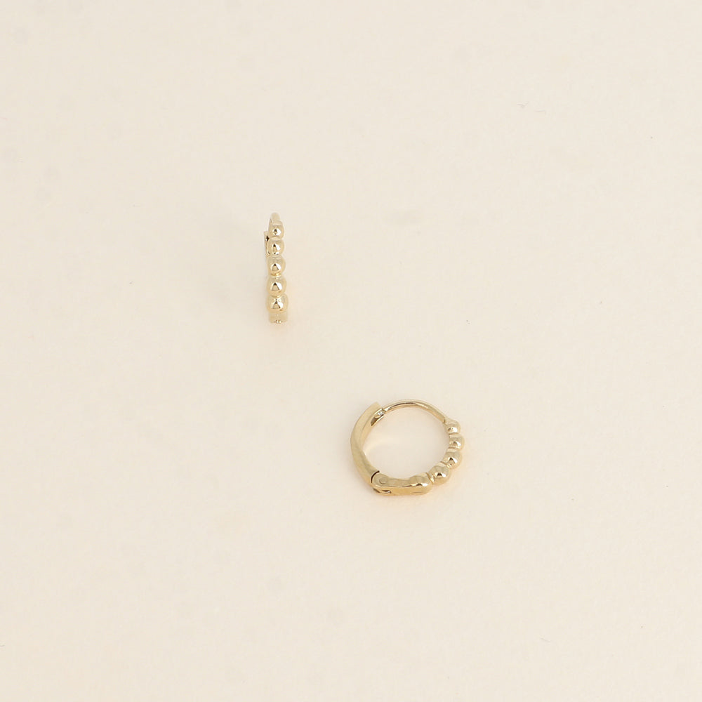 CREOLES - PETITES BOULES / DORE OU ARGENT