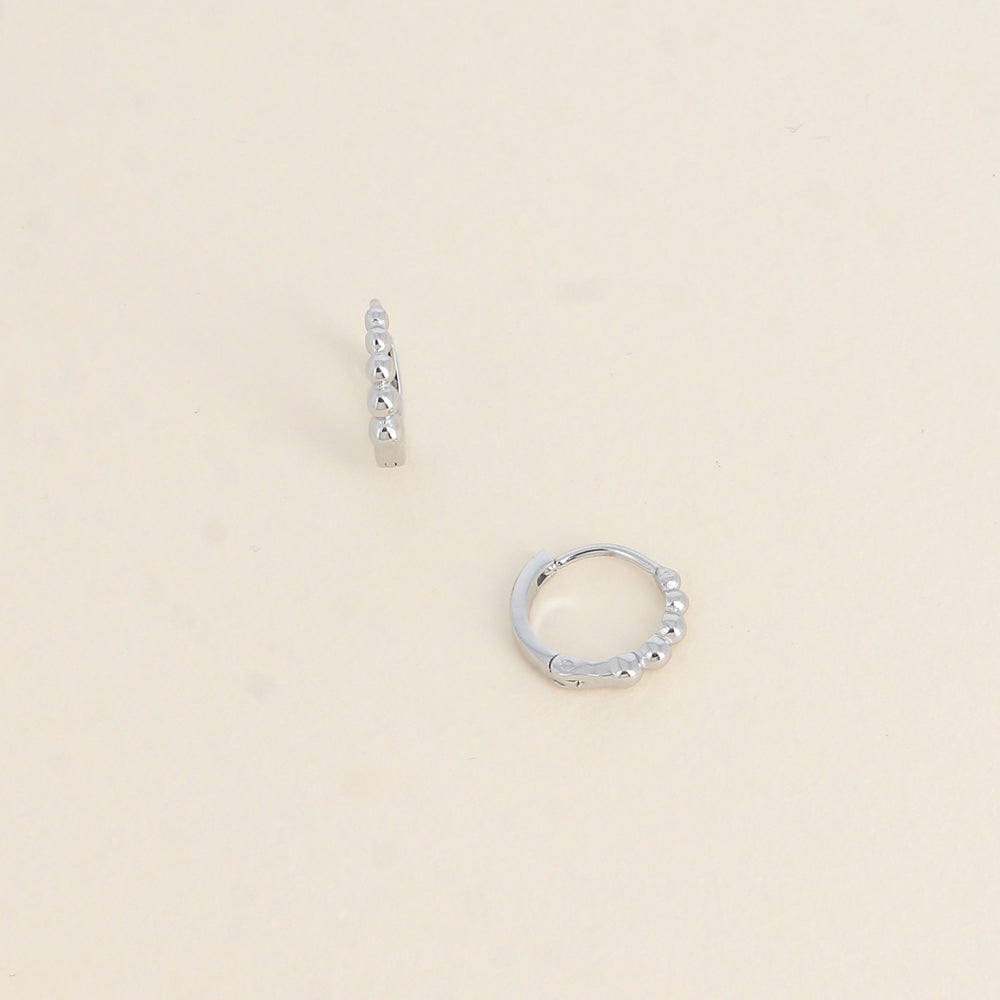 CREOLES - PETITES BOULES / DORE OU ARGENT