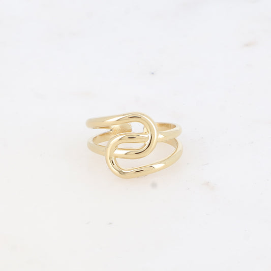 BAGUE - LIGNE ENTRECROISEES
