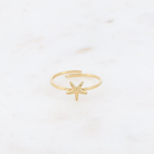 BAGUE - PETITE ETOILE DE MER