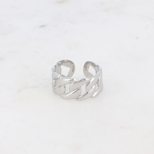 BAGUE AIDEN - MAILLE GOURMETTE