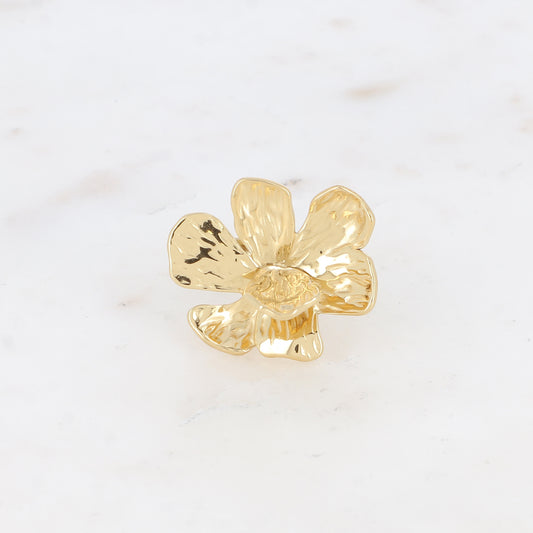 BAGUE ELIANE - FLEUR TEXTUREE