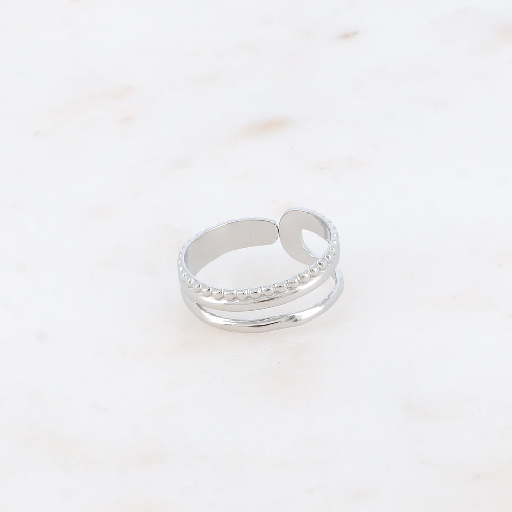 BAGUE LIOREA / DORE OU ARGENT