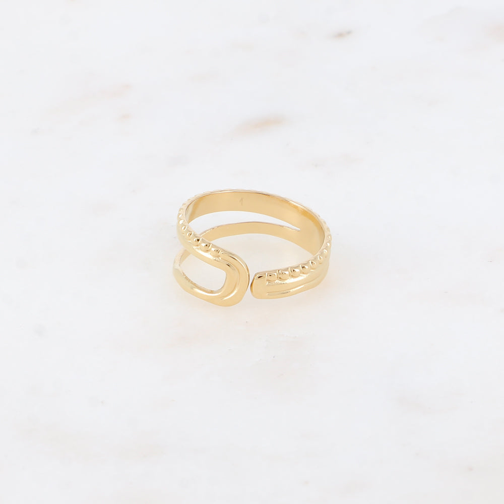 BAGUE LIOREA / DORE OU ARGENT
