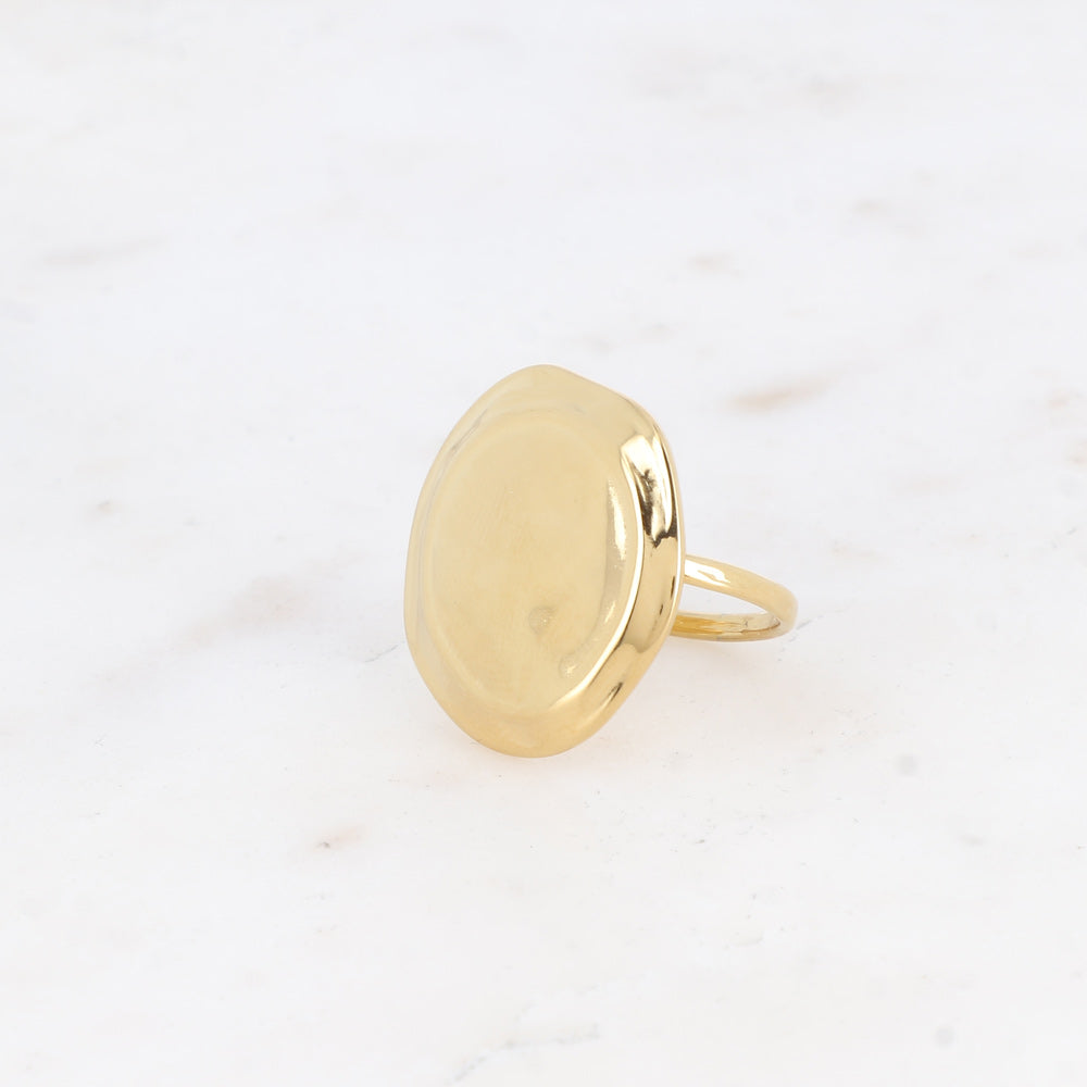BAGUE SILEAS - ROND MARTELE