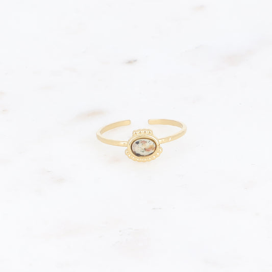 BAGUE FINE LUNATES / DIFFERENTES COULEURS