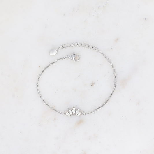 BRACELET - FEUILLAGE CRISTAL