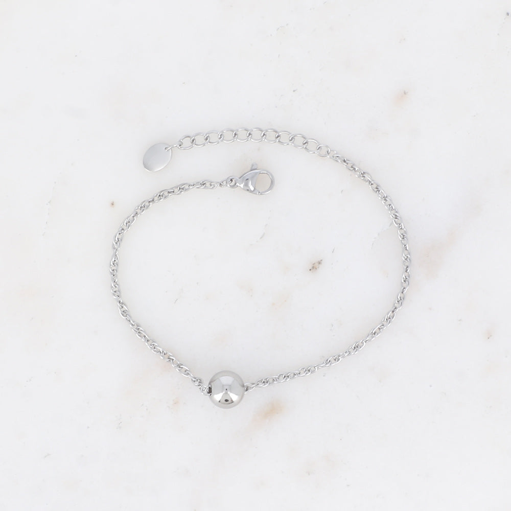 BRACELET BADIA - BOULE / DORE OU ARGENT