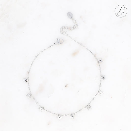 BRACELET DE CHEVILLE - PAMPILLES ETOILES