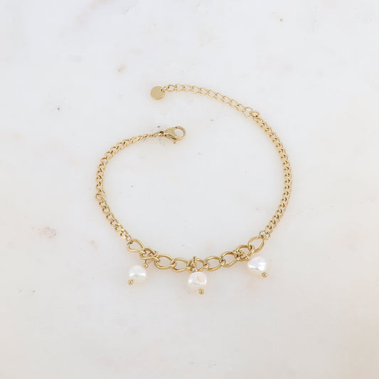 BRACELET EN JEU DE MAILLE