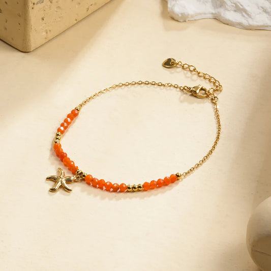BRACELET DE CHEVILLE ETOILE DE MER