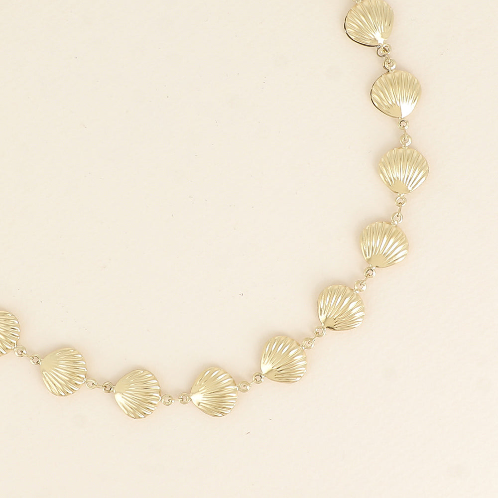 COLLIER - MAILLE COQUILLAGE