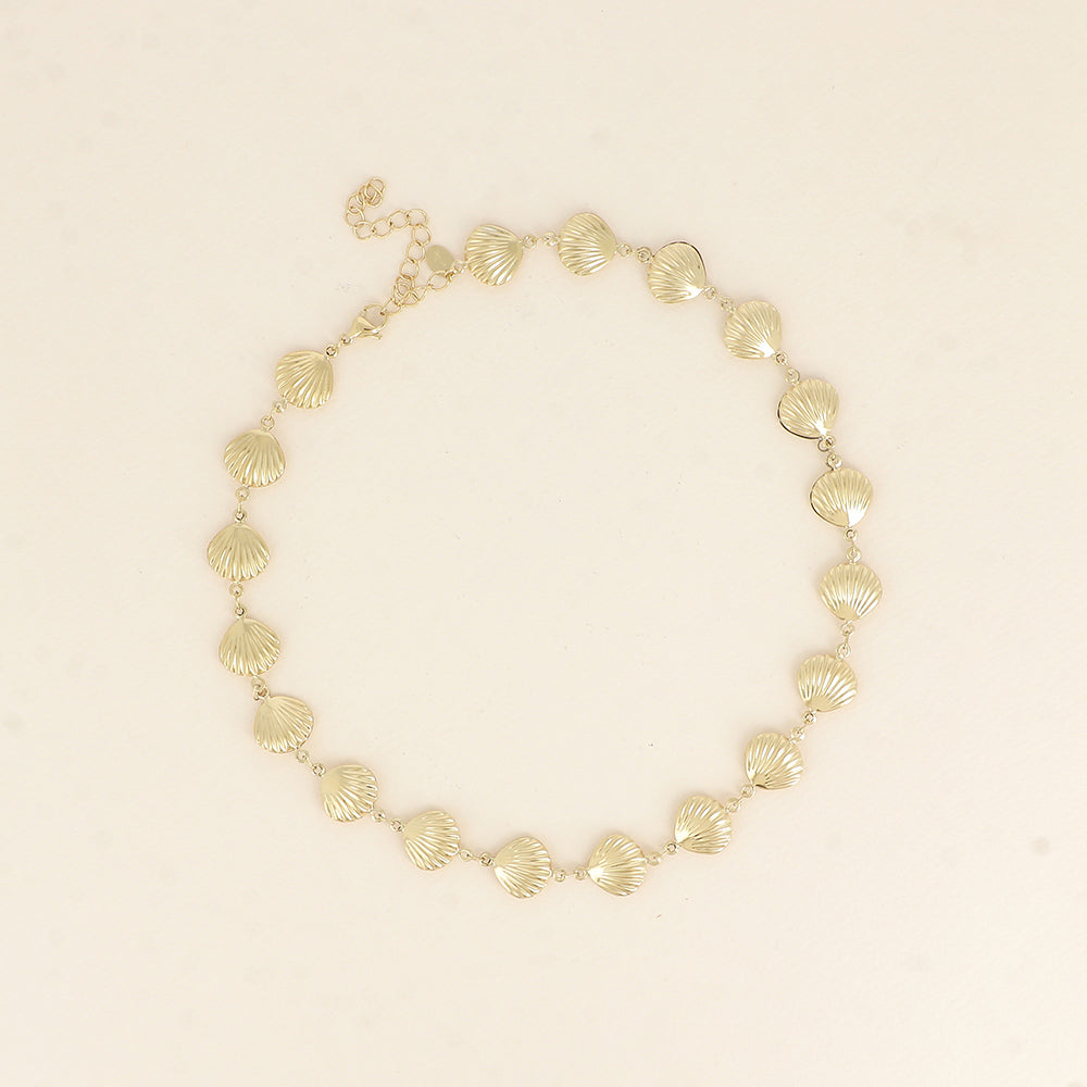 COLLIER - MAILLE COQUILLAGE