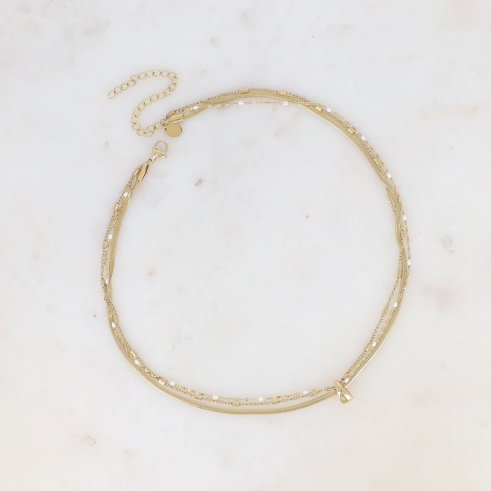 COLLIER 3 RANGS MERIANE