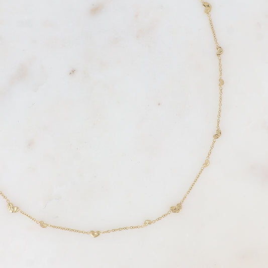 COLLIER GAMSE / DORE OU ARGENT