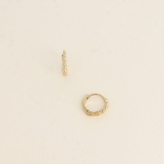 CREOLES - PETITES BOULES / DORE OU ARGENT