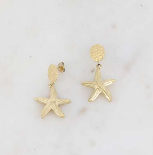 BOUCLES PUCES ETOILE DE MER